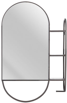 Wandspiegel Zwart 51 x 14 x 80 cm