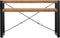 Wandtafel Britt met schap mangohout 120 cm