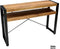 Wandtafel Britt met schap mangohout 120 cm