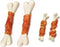 Wanpy oven-roasted chicken jerky / calcium bone twists - Default Title