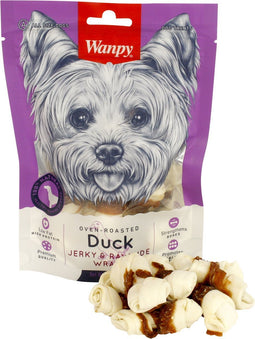 Wanpy oven-roasted duck jerky / rawhide wraps - Default Title