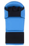Wansda karate handschoenen / vuisten - maat L - blauw