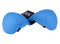 Wansda karate handschoenen / vuisten - maat L - blauw