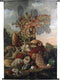 Wants&Needs Wanddoek Shells Velvet Rood 105 X 136