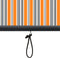 vidaXL - Rolgordijn - voor - buiten - 80x250 - cm - geel - en - blauw