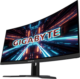Gigabyte G27QC A - Gaming Monitor - 27" 2560x1440 (Quad HD) 165Hz VA Gebogen 1500R - Zwart