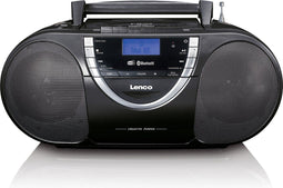 Lenco SCD-6900GY - Draagbare radio - DAB+ Bluetooth® MP3/CD - Grijs
