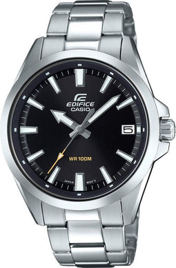 Casio Edifice - EFV-100D-1AVUEF - Heren Horloge - Quartz - 40 mm Zilverkleurig
