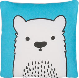 WARANASI - Sierkussen set van 2 - Blauw - 45 x 45 cm - Katoen