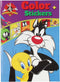 Warner Bros Color Kleurboek Looney Tunes met Stickers