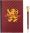 Warner Bros Harry Potter Schrijfset - Pen en Boekje Gryffindor