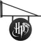 Warner bros - Metal Door Sign Swing Hp Black 35x4x20 cm