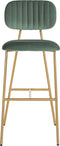 Richmond Barstoel Xenia Jade Velvet / Brushed Gold (Genova 504 Jade)