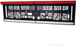 WAS,W253,2101Kentekenhouder, Remlicht, Achteruitrijlicht, Kentekenverlichting,(b x h x d) 584 x 163 x 32 mm