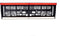 WAS,W253,2101Kentekenhouder, Remlicht, Achteruitrijlicht, Kentekenverlichting,(b x h x d) 584 x 163 x 32 mm