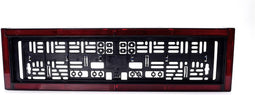WAS,W253,2118Kentekenhouder, Reflector, Kentekenverlichting,(b x h x d) 584 x 163 x 32 mm