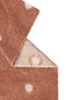 Wasbaar Kinderkamer Vloerkleed Mini Dot Chestnut