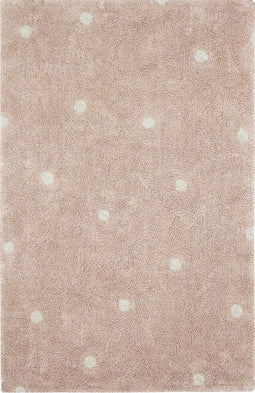 Wasbaar Kinderkamer Vloerkleed Mini Dot Pink Lorena Canals