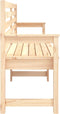 vidaXL - Tuinbank - 203,5x48x91,5 - cm - massief - grenenhout