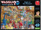 Wasgij Mystery Blight At The Museum Puzzel - 1000 stukjes - Puzzel
