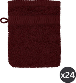 Washandje 15x21cm, pomegranate - SET/24