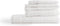 Washandjes Supreme 650 GSM - 100% Egyptisch Katoen - 6 stuks - 16x21 - wit