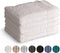 Washandjes Supreme 650 GSM - 100% Egyptisch Katoen - 6 stuks - 16x21 - wit