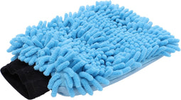 Washandschoen Microvezel ''Rasta'' Blauw