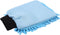 Washandschoen Microvezel ''Rasta'' Blauw