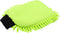 Washandschoen Microvezel ''Rasta'' Groen