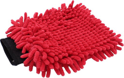 Washandschoen Microvezel ''Rasta'' Rood