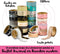 Washi Tape 40pcs - rollen van elk 3 meter - washi-tapes in 40 unieke ontwerpen voor handwerk, journaling, scrapbooking