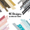Washi Tape 40pcs - rollen van elk 3 meter - washi-tapes in 40 unieke ontwerpen voor handwerk, journaling, scrapbooking