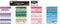 Washi Tape 40pcs x 3 meter | 40 verschillende designs | Bullet Journal | Craft Sensations