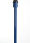 Washington vloerlamp Ø25x148,5 cm - glans blauw