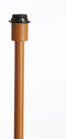 Washington vloerlamp Ø25x148,5 cm - mat oranje