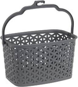 Wasknijpermandje kunststof - Grijs