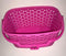 Wasknijpermandje kunststof roze