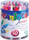 Waskrijt carioca maxi pot 50 stuks assorti | Pot a 50 stuk