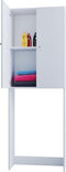 Wasmachinekast ombouwkast Vandol wit 178 cm hoog