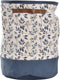 Wasmand DKD Home Decor Blauw Wit Plastic 30 x 30 x 40 cm