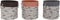 Wasmand DKD Home Decor Grijs Oranje 45 x 45 x 45 cm (3 Stuks)
