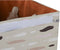 Wasmand DKD Home Decor Met deksel Polyester (36 x 36 x 55 cm) (3 Stuks)