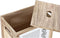 Wasmand DKD Home Decor Natuurlijk Paulownia hout (40 x 30 x 55 cm) (5 Onderdelen)