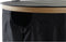 Wasmand DKD Home Decor Zwart Ek Vilt (44 x 44 x 57 cm)