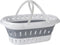 Wasmand opvouwbaar met handvatten kunststof 25 L - Draagwasmand - Wasgoedmand - Wasbox