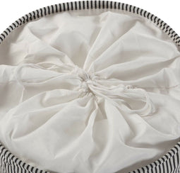 Wasmand Versa Zwart Polyester Katoen Nylon (38 x 48 x 38 cm)