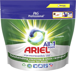 Wasmiddel ariel prof all-one regular 70 pods | 2 stuks