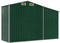 vidaXL - Tuinschuur - 277x93x179 - cm - gegalvaniseerd - staal - groen