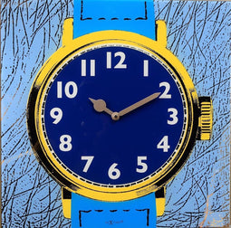 Watch One wandklok blauw - NeXtime
